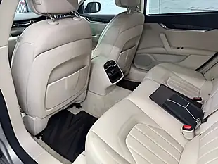 Used 2015 Maserati Quattroporte S Silver/Beige - Interior and Exterior details 13