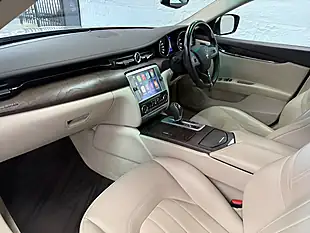 Used 2015 Maserati Quattroporte S Silver/Beige - Interior and Exterior details 2