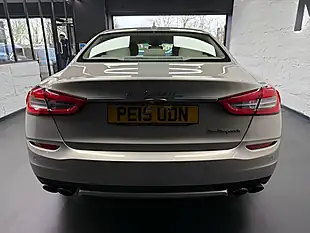 Used 2015 Maserati Quattroporte S Silver/Beige - Interior and Exterior details 6