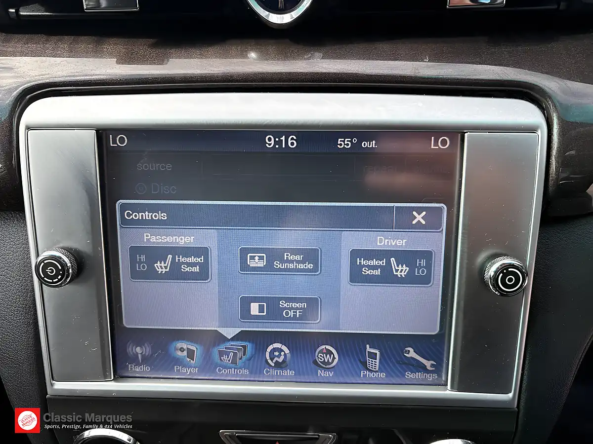 Used 2015 Maserati Quattroporte Saloon Black - Interior and Exterior details 16