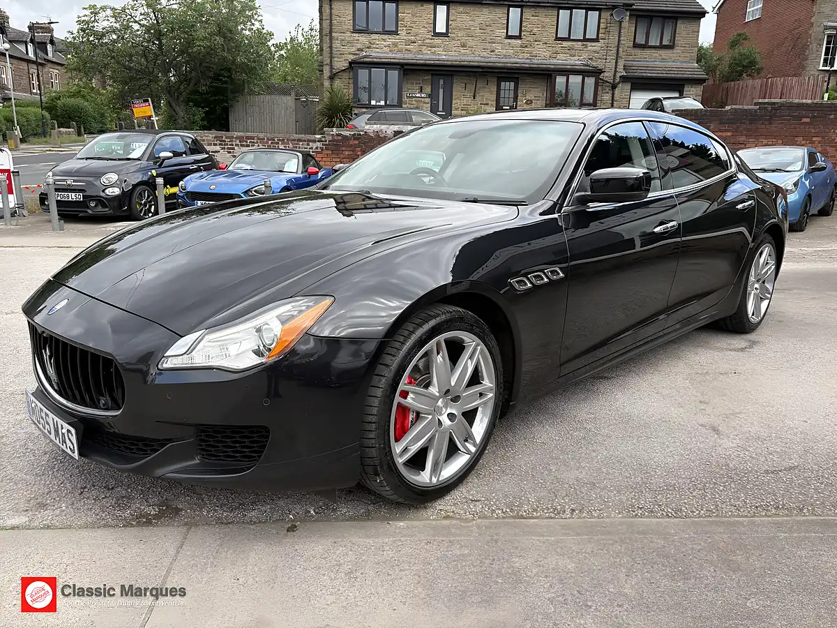 Used 2015 Maserati Quattroporte Saloon Black - Interior and Exterior details 4