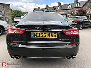 Used 2015 Maserati Quattroporte Saloon Black - Interior and Exterior details 9