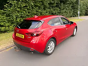 Used 2015 Mazda 3 Se-L Nav Red - Interior and Exterior details 5