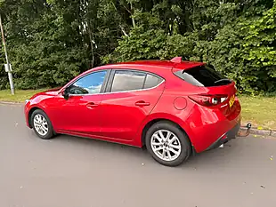 Used 2015 Mazda 3 Se-L Nav Red - Interior and Exterior details 9