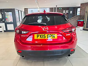 Used 2015 Mazda 3 Se-L Nav Red - Interior and Exterior details 8