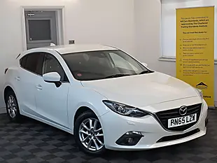 Used 2015 Mazda 3 Se-L Nav White - Interior and Exterior details 3