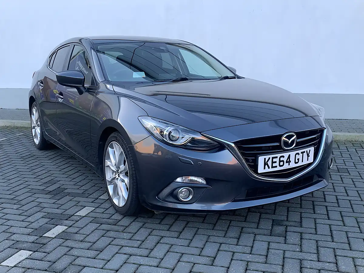 Used 2015 Mazda 3 Sport Nav Grey - Interior and Exterior details 6
