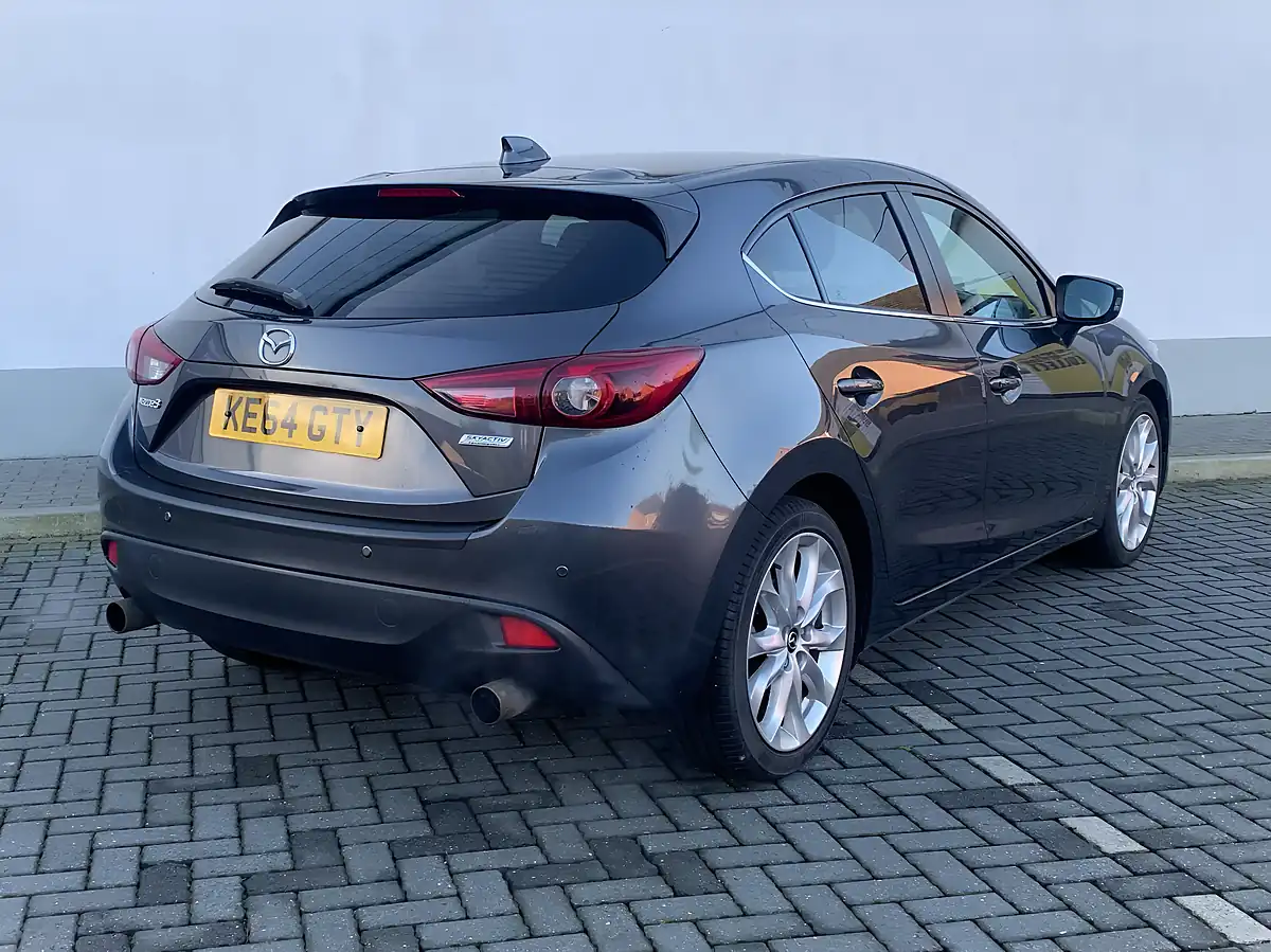 Used 2015 Mazda 3 Sport Nav Grey - Interior and Exterior details 9