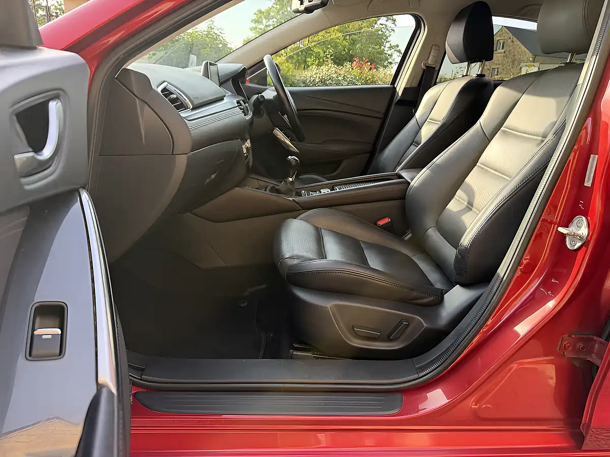 Used 2015 Mazda 6 Sport Nav Pearl Red Metallic - Interior and Exterior details 13
