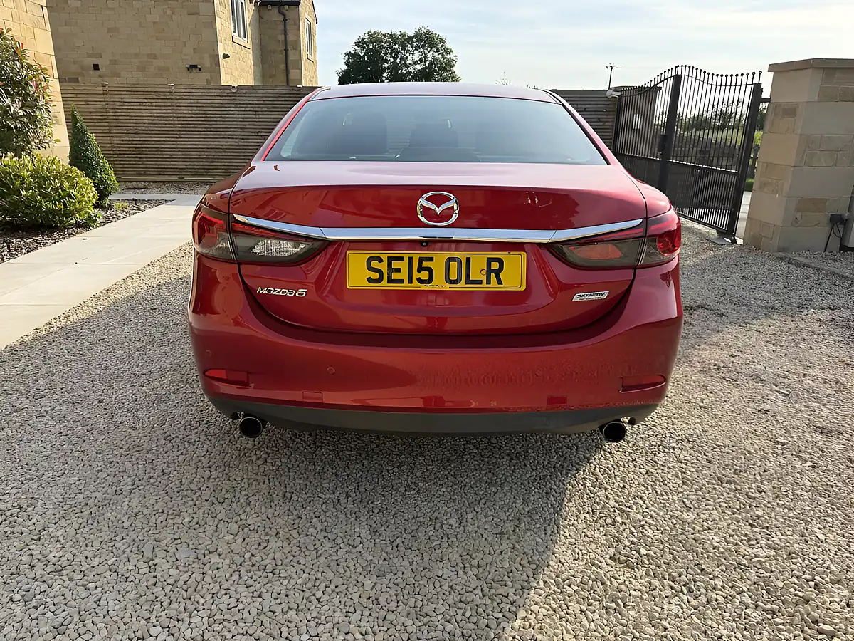 Used 2015 Mazda 6 Sport Nav Pearl Red Metallic - Interior and Exterior details 3