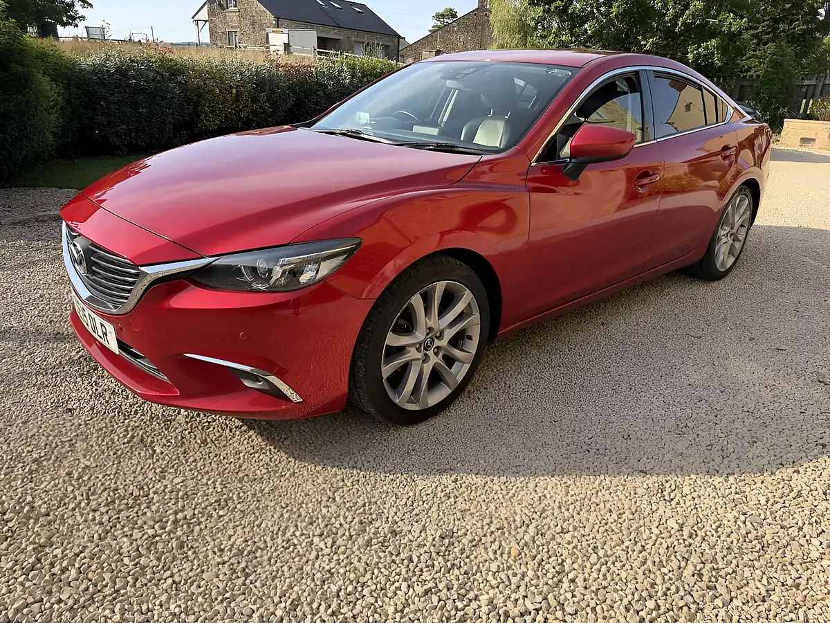 Used 2015 Mazda 6 Sport Nav Pearl Red Metallic - Interior and Exterior details 5