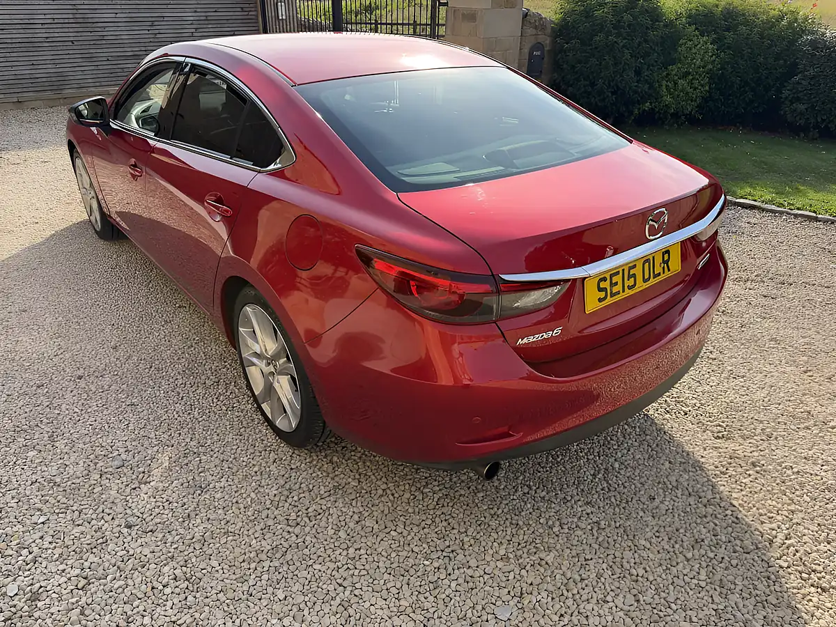 Used 2015 Mazda 6 Sport Nav Pearl Red Metallic - Interior and Exterior details 8