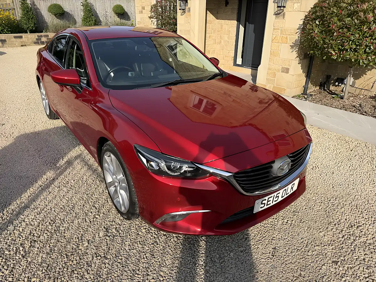 Used 2015 Mazda 6 Sport Nav Pearl Red Metallic - Interior and Exterior details 9