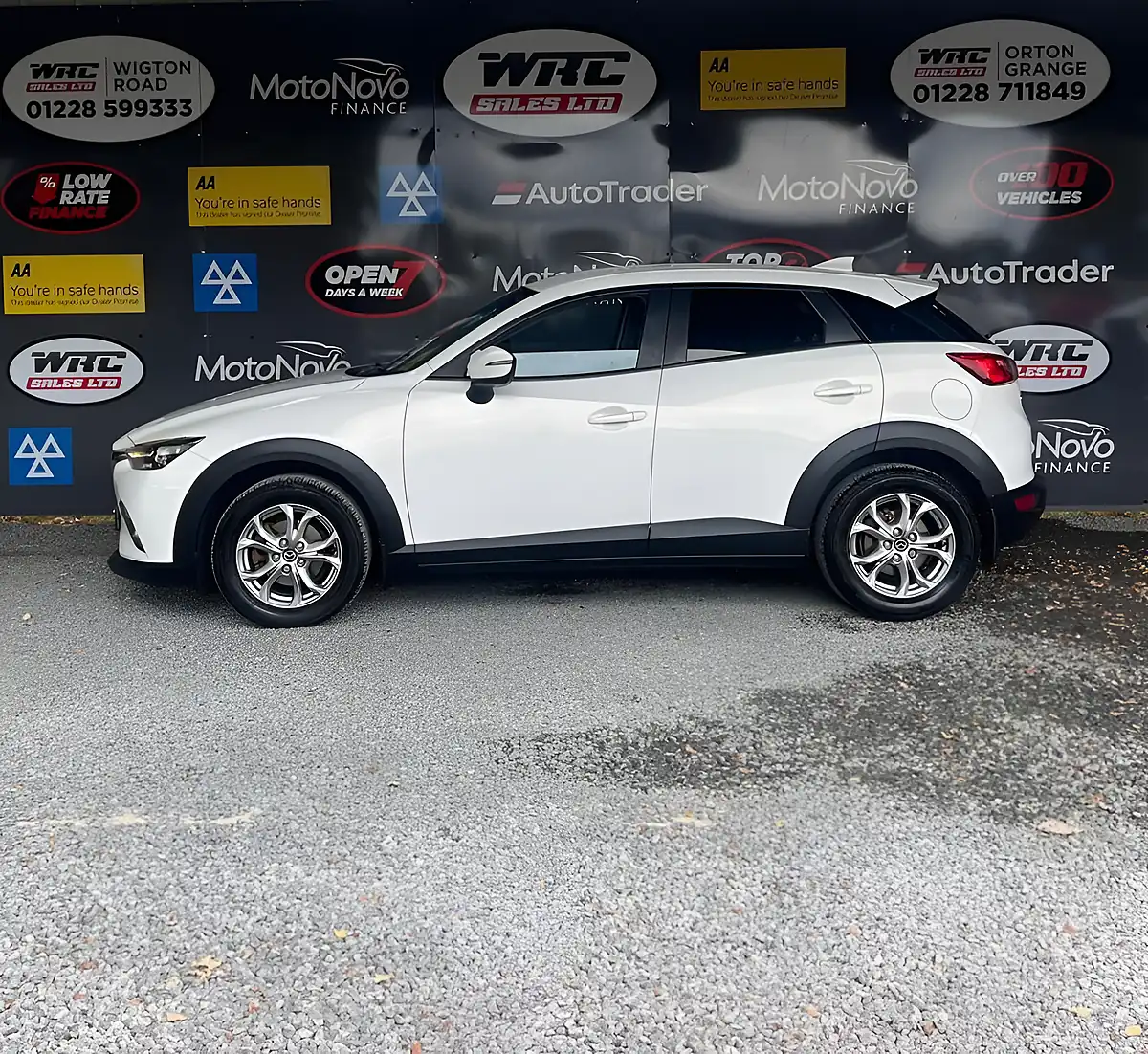 Used 2015 Mazda CX-3 Se-L Nav White - Interior and Exterior details 2