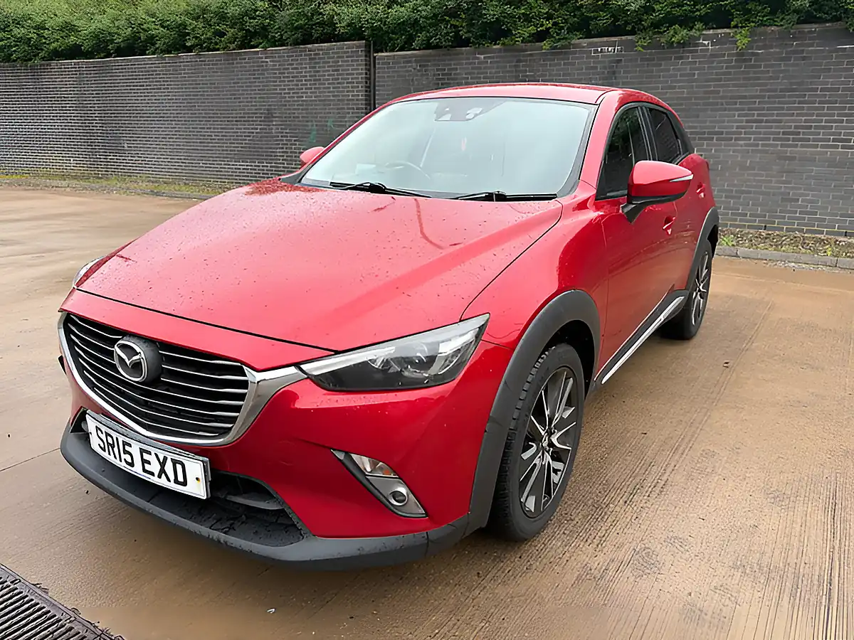 Used 2015 Mazda CX-3 Sport Nav Red - Interior and Exterior details 6