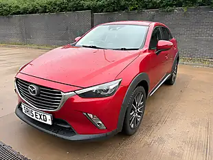Used 2015 Mazda CX-3 Sport Nav Red - Interior and Exterior details 7