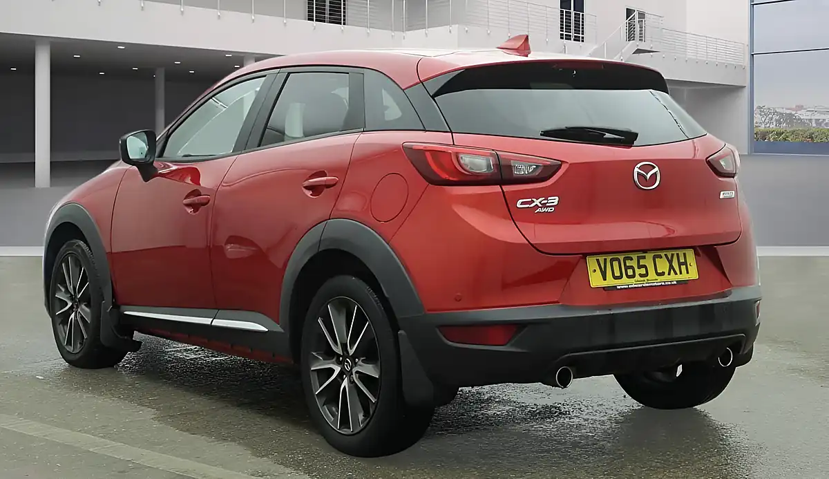 Used 2015 Mazda CX-3 Sport Nav Red - Interior and Exterior details 3