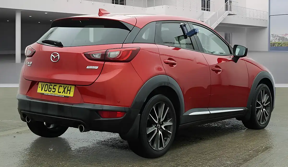 Used 2015 Mazda CX-3 Sport Nav Red - Interior and Exterior details 4