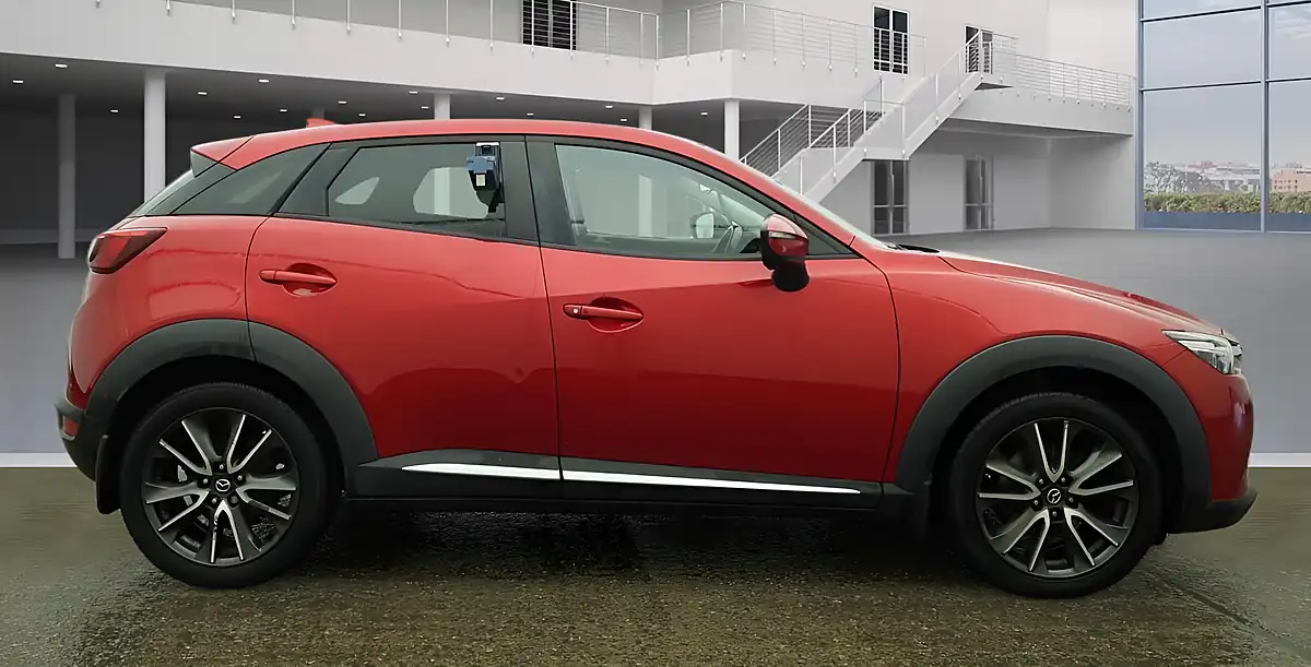 Used 2015 Mazda CX-3 Sport Nav Red - Interior and Exterior details 5