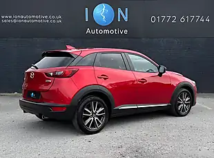 Used 2015 Mazda CX-3 Sport Nav Soul Red Metallic - Interior and Exterior details 2