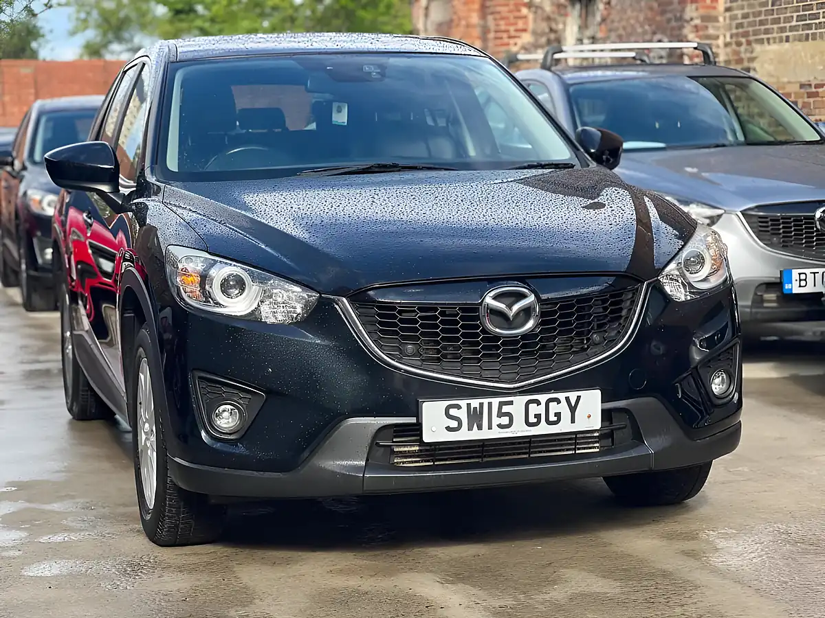 Used 2015 Mazda CX-5 Se-L Lux Nav Black - Front View
