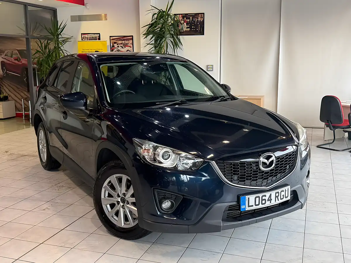 Used 2015 Mazda CX-5 Se-L Nav Blue - Front View