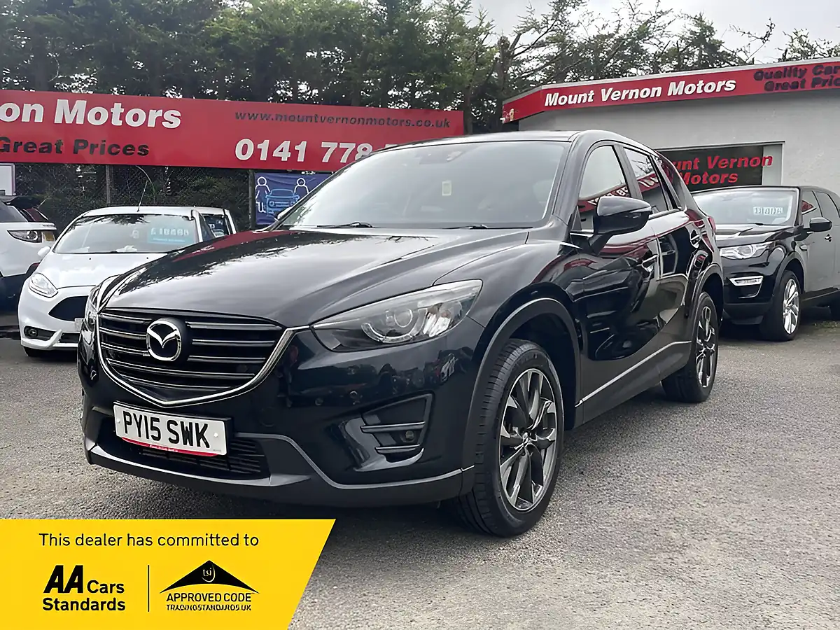 Used 2015 Mazda CX-5 Sport Nav Black - Front View
