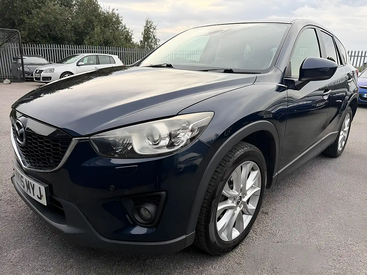 Used 2015 Mazda CX-5 Sport Nav Blue - Interior and Exterior details 3
