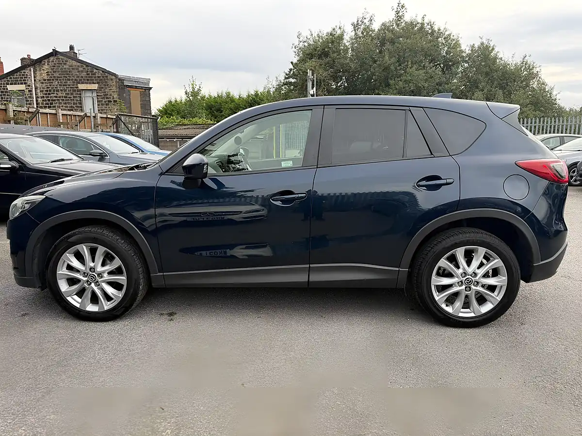 Used 2015 Mazda CX-5 Sport Nav Blue - Interior and Exterior details 4