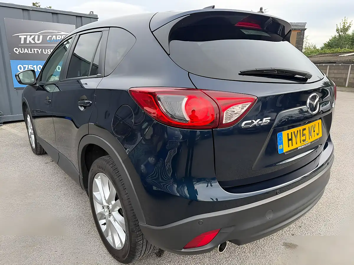 Used 2015 Mazda CX-5 Sport Nav Blue - Interior and Exterior details 5