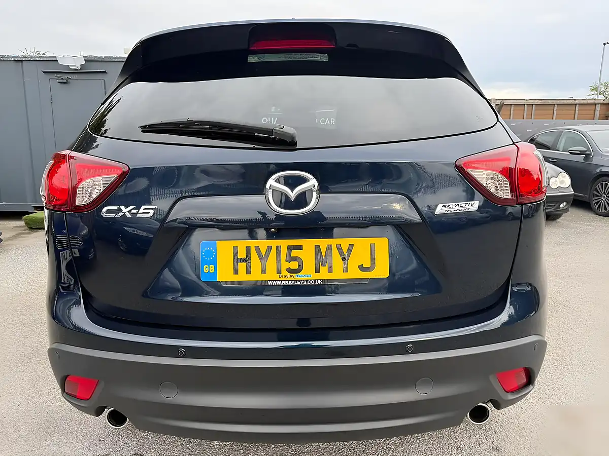 Used 2015 Mazda CX-5 Sport Nav Blue - Interior and Exterior details 6