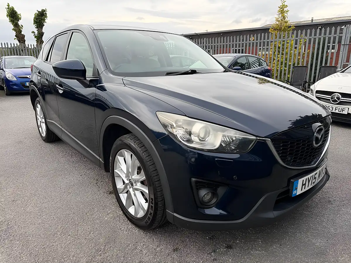 Used 2015 Mazda CX-5 Sport Nav Blue - Interior and Exterior details 9