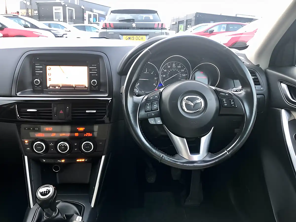 Used 2015 Mazda CX-5 Sport Nav Blue Reflex Mica - Interior and Exterior details 11