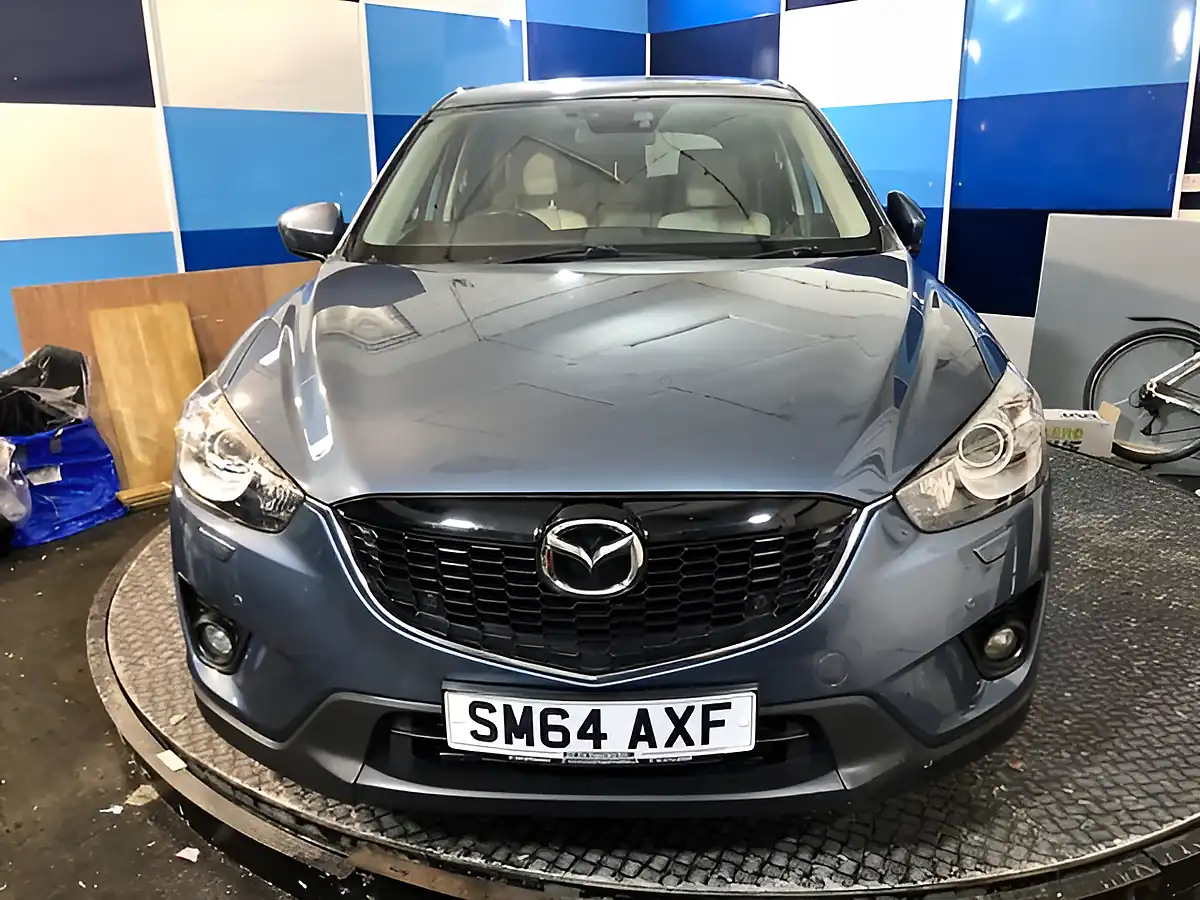Used 2015 Mazda CX-5 Sport Nav Blue Reflex Mica - Interior and Exterior details 2