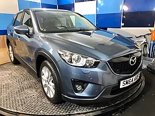 Used 2015 Mazda CX-5 Sport Nav Blue Reflex Mica - Interior and Exterior details 3