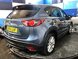 Used 2015 Mazda CX-5 Sport Nav Blue Reflex Mica - Interior and Exterior details 8