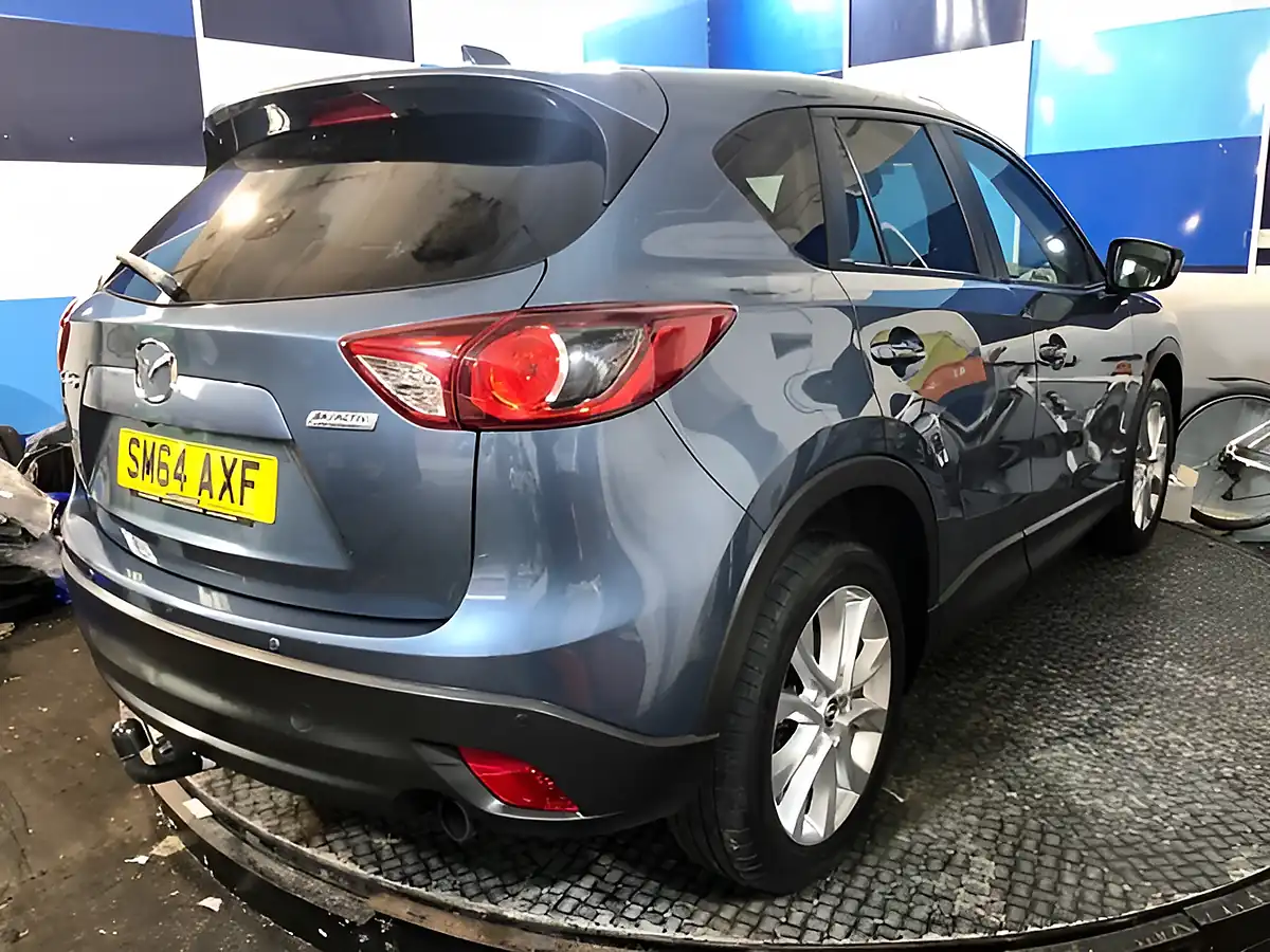 Used 2015 Mazda CX-5 Sport Nav Blue Reflex Mica - Interior and Exterior details 8