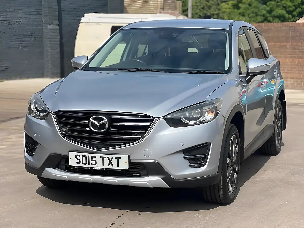 Used 2015 Mazda CX-5 Sport Nav Silver - Interior and Exterior details 2