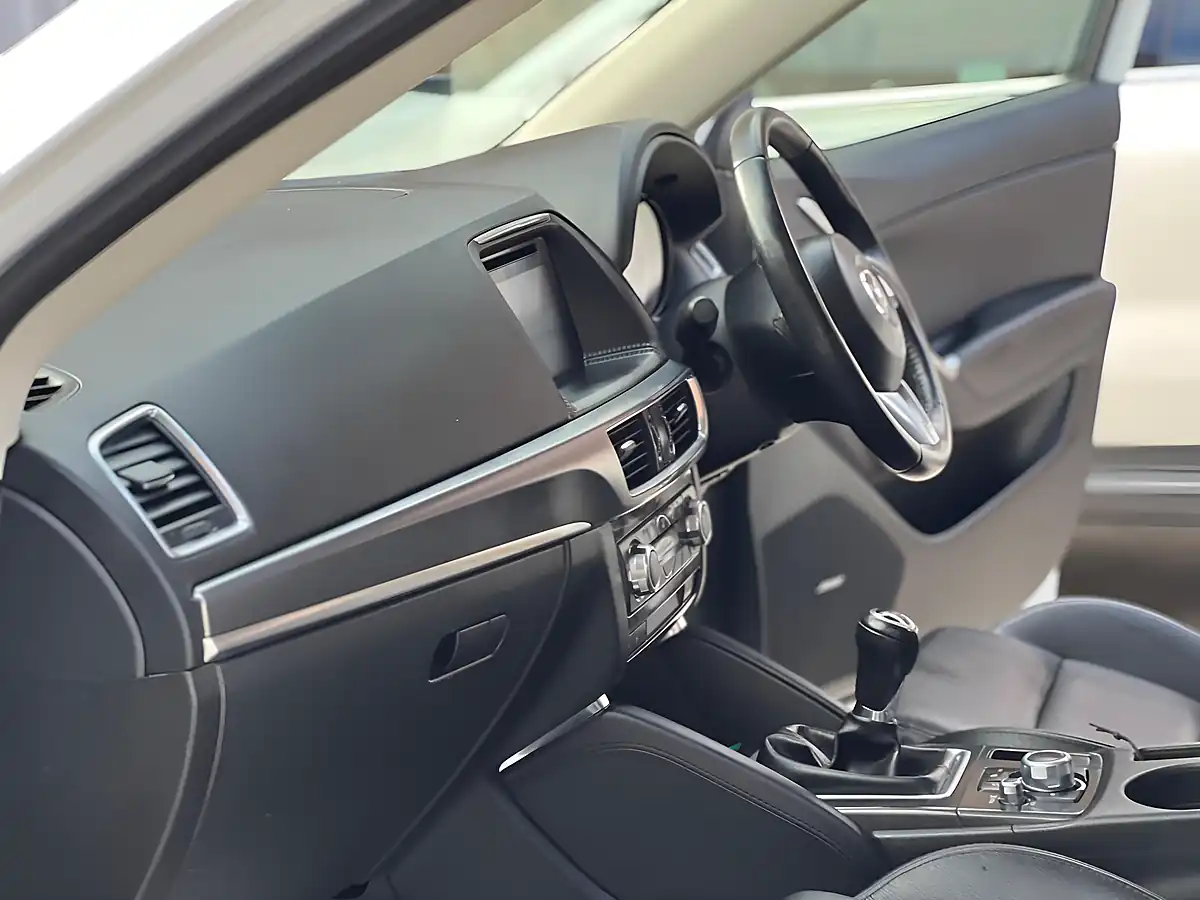 Used 2015 Mazda CX-5 Sport Nav White - Interior and Exterior details 10