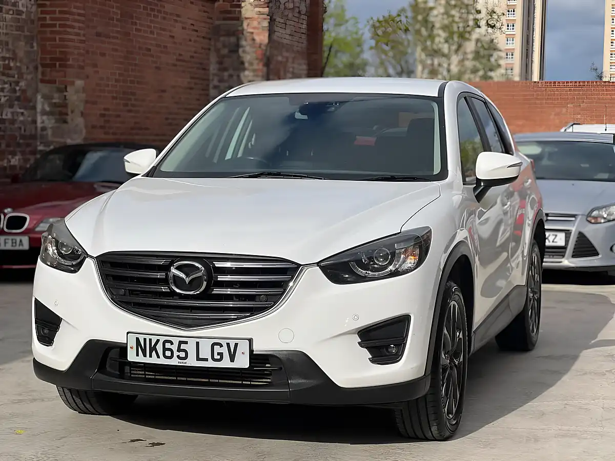 Used 2015 Mazda CX-5 Sport Nav White - Interior and Exterior details 3