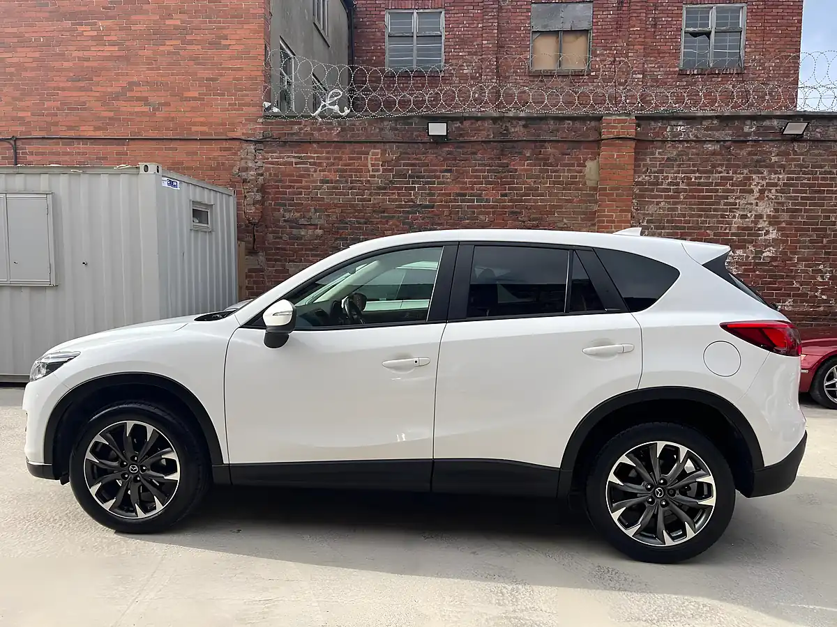 Used 2015 Mazda CX-5 Sport Nav White - Interior and Exterior details 6