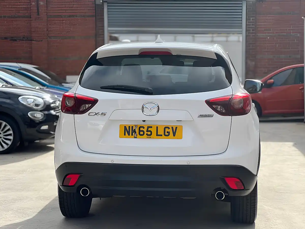 Used 2015 Mazda CX-5 Sport Nav White - Interior and Exterior details 7