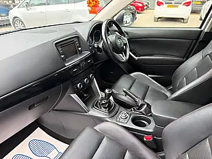 Used 2015 Mazda CX-5 Sport Nav White - Interior and Exterior details 13