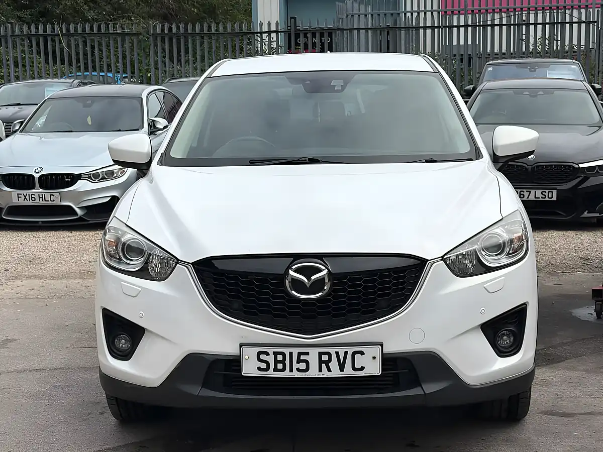 Used 2015 Mazda CX-5 Sport Nav White - Interior and Exterior details 2
