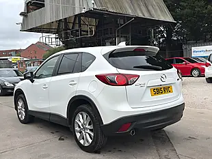 Used 2015 Mazda CX-5 Sport Nav White - Interior and Exterior details 5