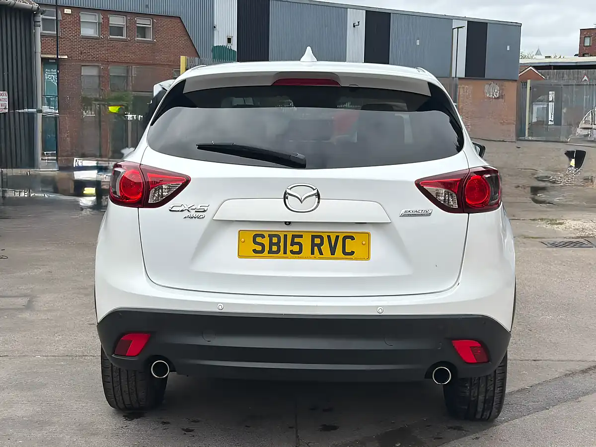 Used 2015 Mazda CX-5 Sport Nav White - Interior and Exterior details 6
