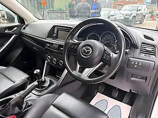 Used 2015 Mazda CX-5 Sport Nav White - Interior and Exterior details 9