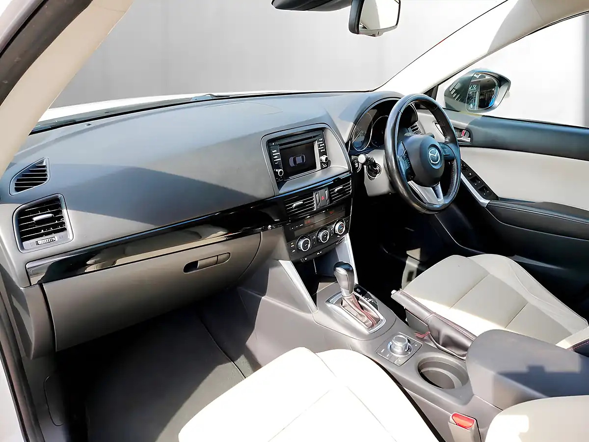 Used 2015 Mazda CX-5 Sport Nav White - Interior and Exterior details 14