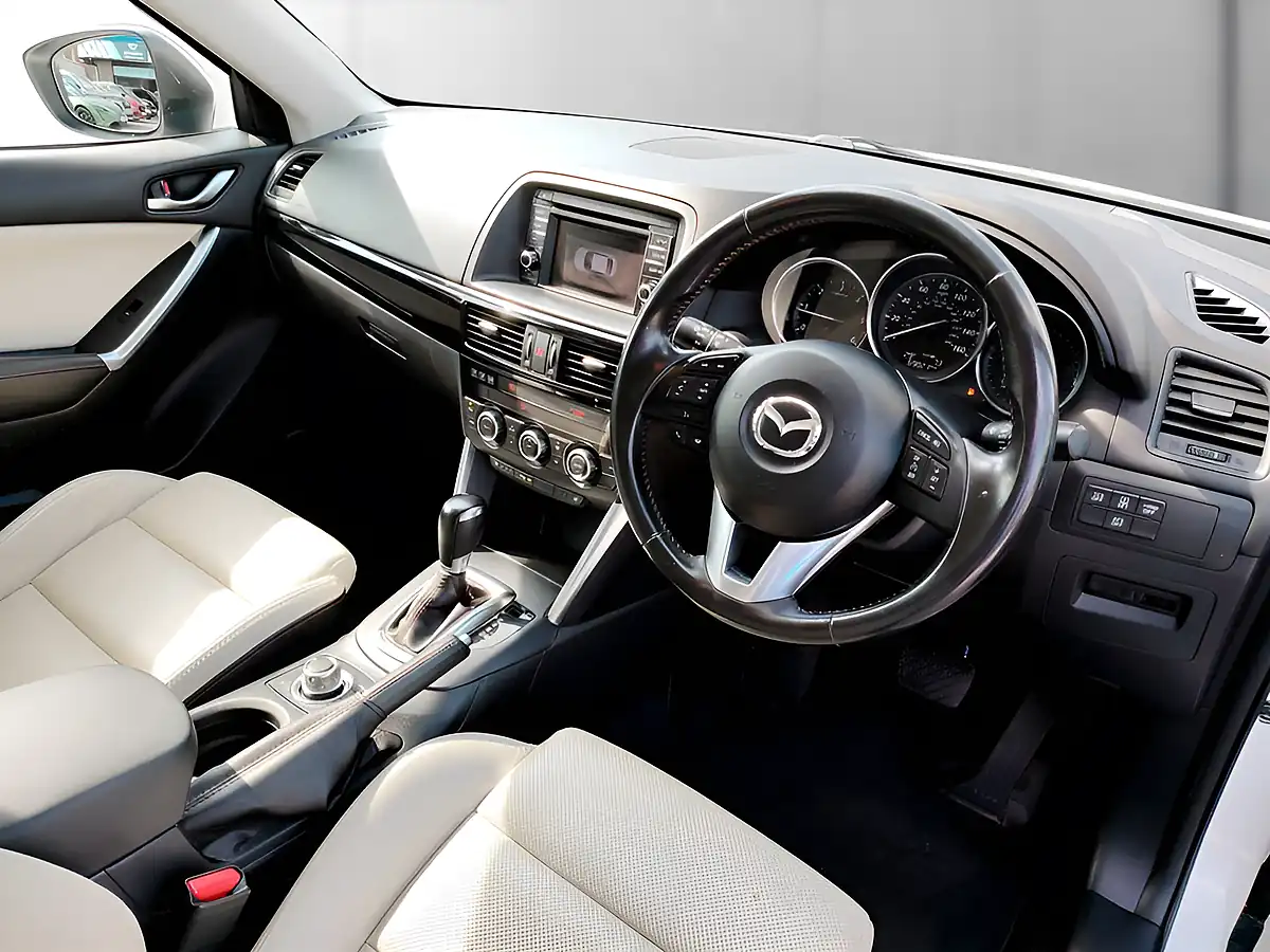 Used 2015 Mazda CX-5 Sport Nav White - Interior and Exterior details 15