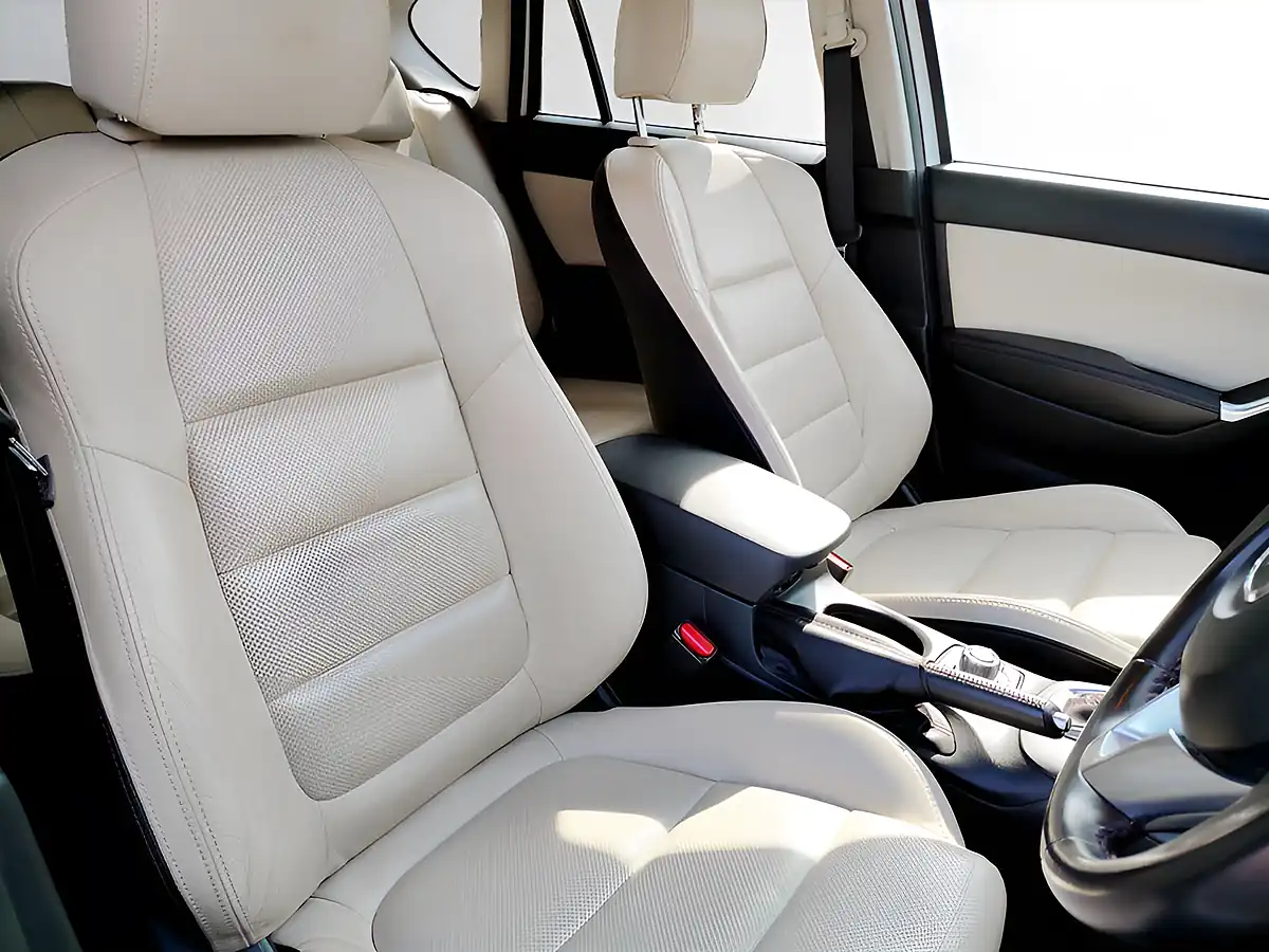 Used 2015 Mazda CX-5 Sport Nav White - Interior and Exterior details 16